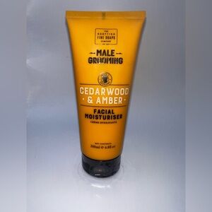 Scottish Fine Soaps CEDARWOOD & AMBER Facial Moisturiser Male Grooming 6.8oz NEW